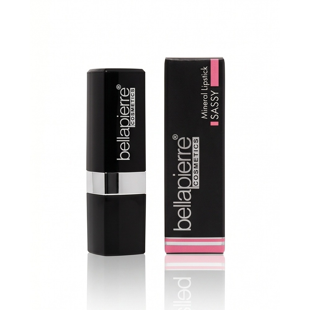 Bellapierre Mineral Lipstick Sassy LS010 Pink Natural Ingredients New in Box